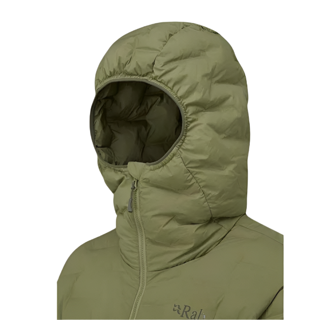 RABRab Men's Cubit Stretch Down Hooded JacketOutdoor Action