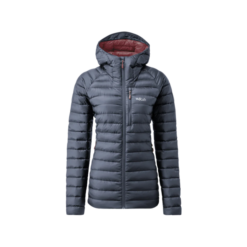 Rab Microlight Alpine Long Down Jacket Women's Outdoor Action