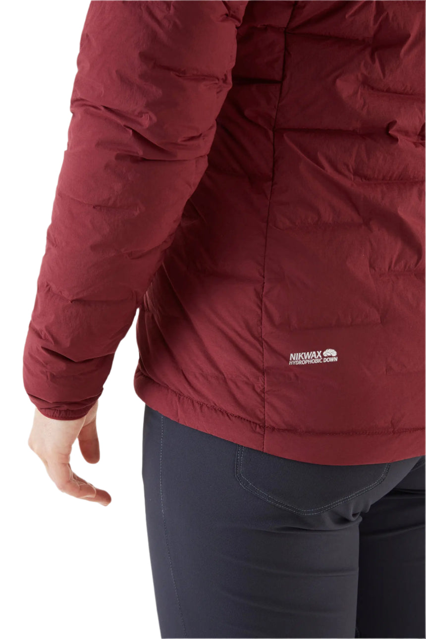 Rab Women's Cubit Stretch Down Hoody Outdoor Action