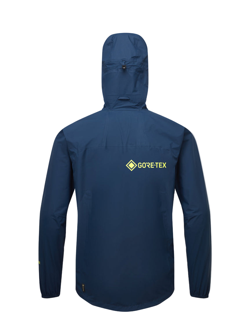Ronhill Men's Tech GORE-TEX Mercurial Jacket 2 in Dark Navy - back