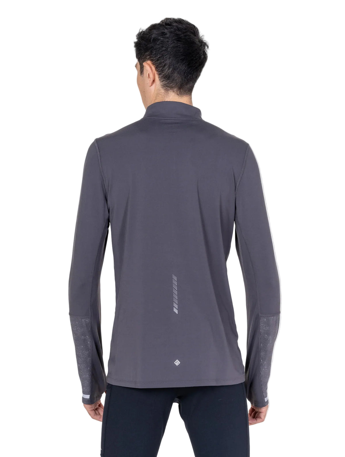 Ronhill Men's Tech Reflect 1/2 Zip in Oxide/Reflect - Studio Back