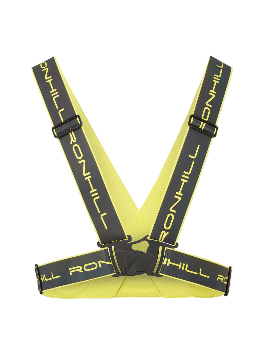 Ronhill Reflect Belt in Fluo Yellow/Reflect - front