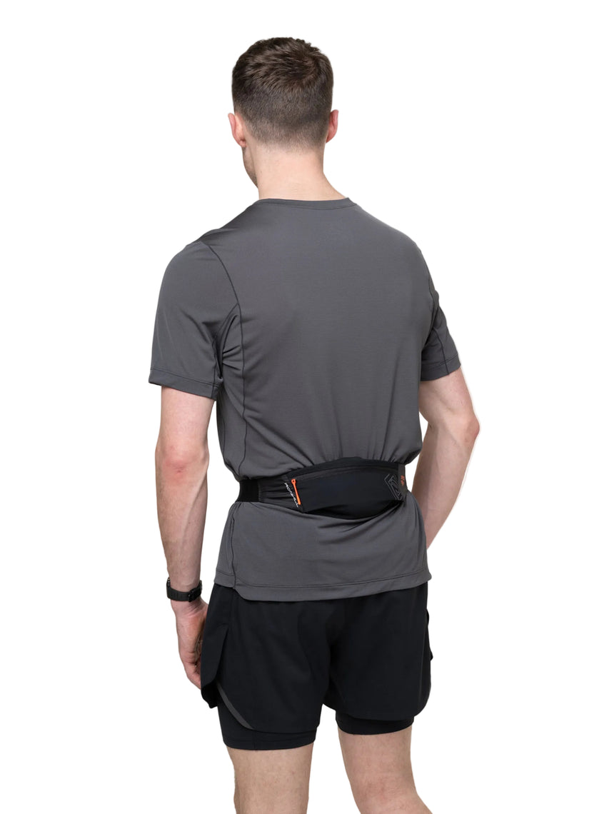 Ronhill Speed 90 Running Belt in Black/Ronhill Red - detail, 10