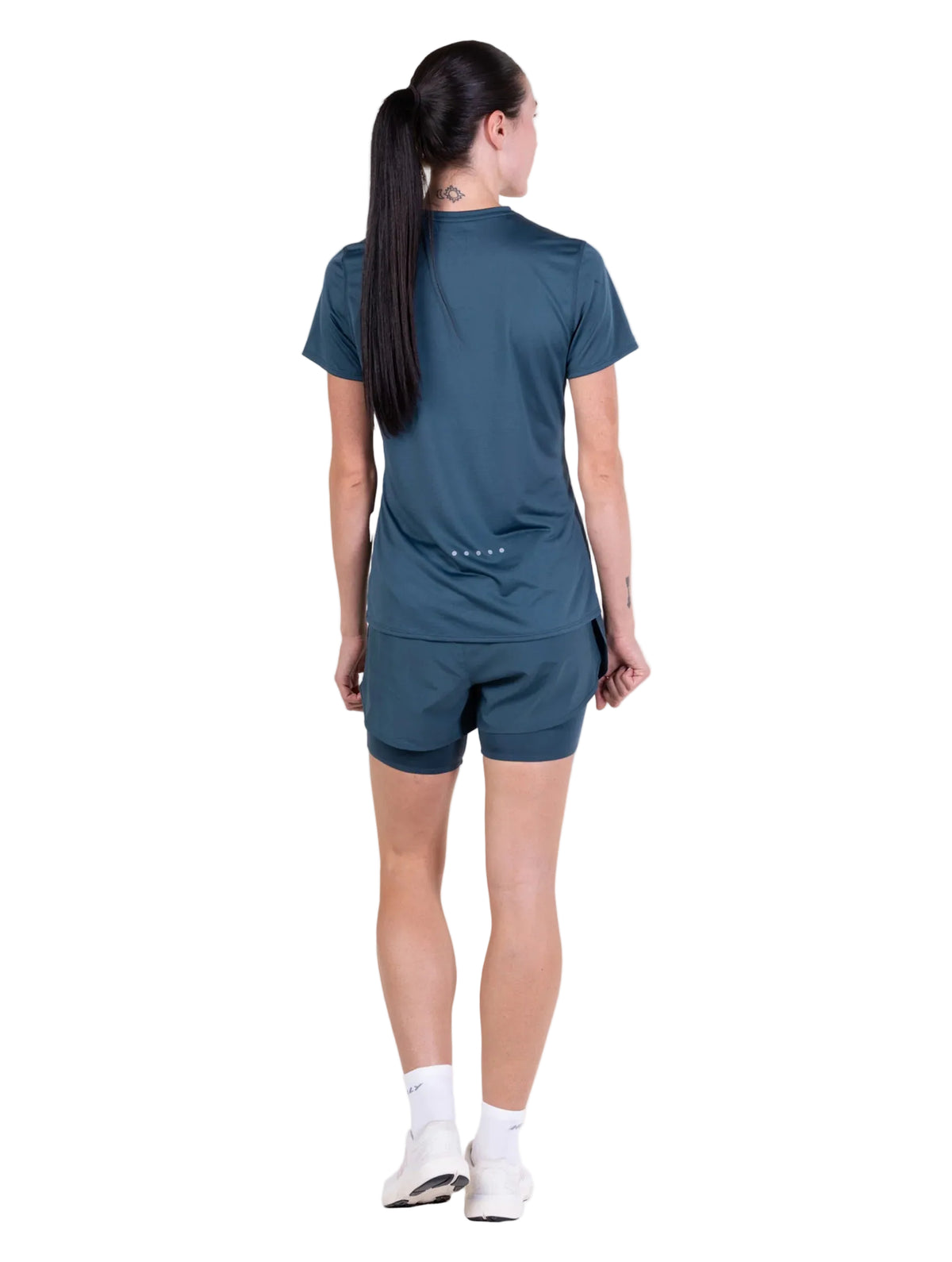 Ronhill Women's Core S/S Tee in Evening Haze - back