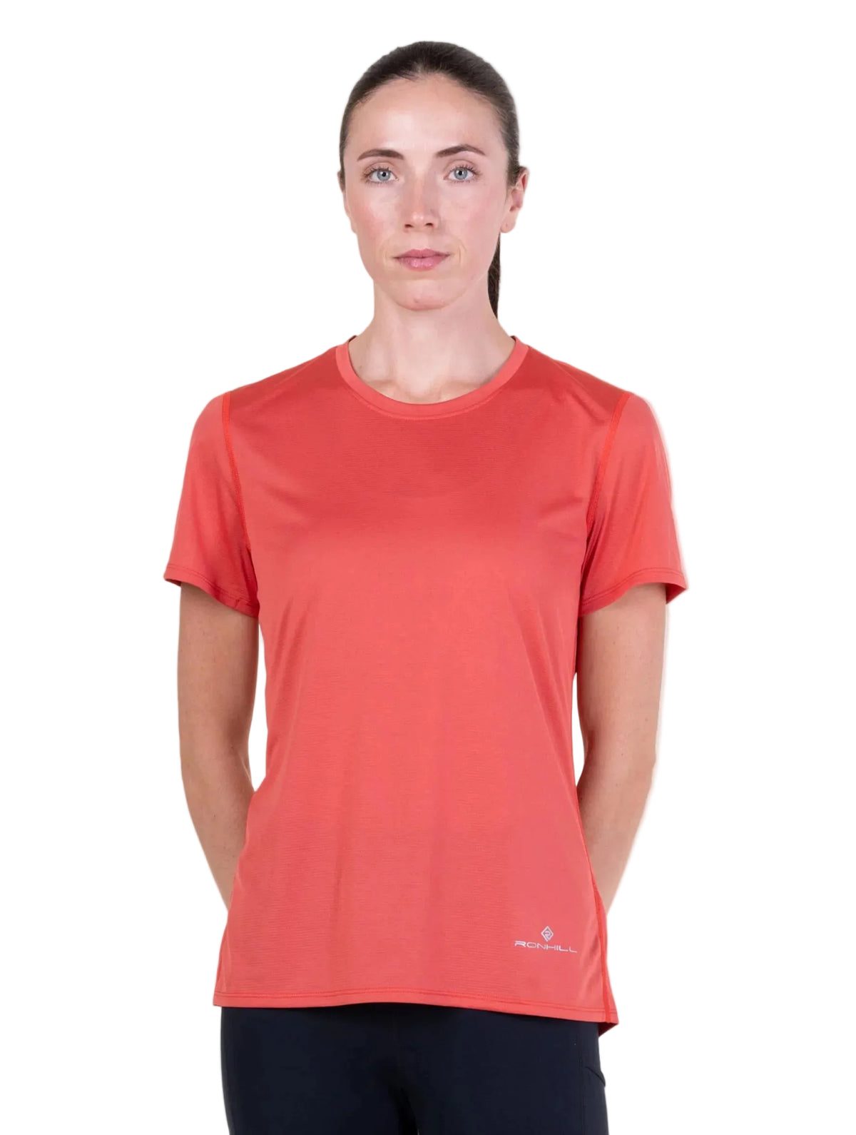 Ronhill Women's Core S/S Tee in Sumac - front