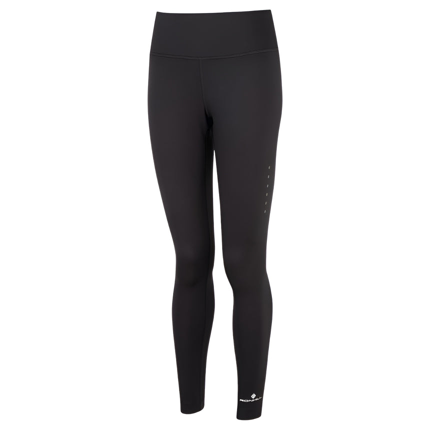 Ronhill Women's Core Tight in All Black - front