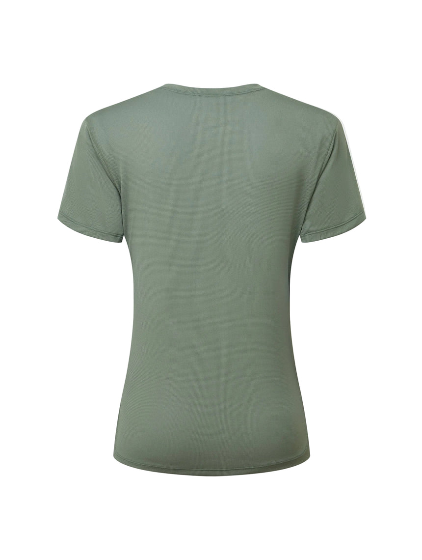 Ronhill Women's Tech S/S Tee in Laurel/Seafoam - back