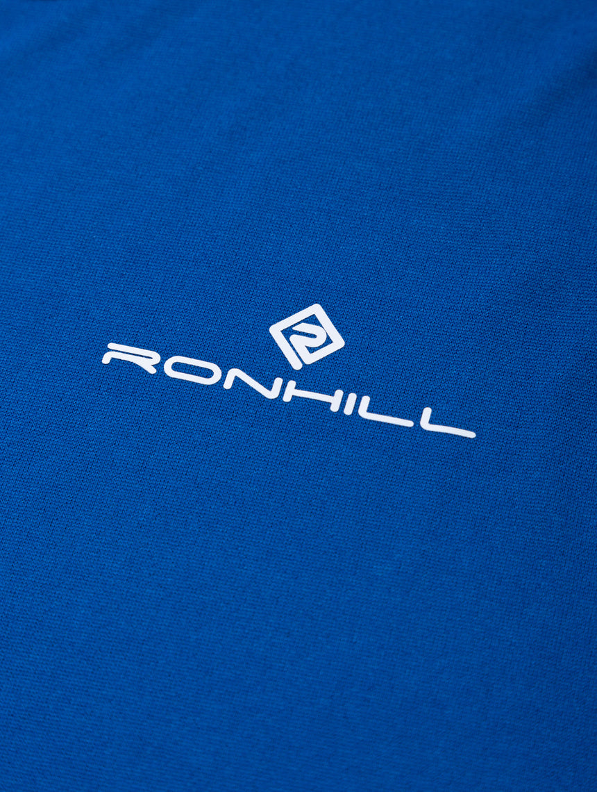 Ronhill Mens Core Vest Outdoor Action DrkCobalt/BrightWhite- Brand Logo