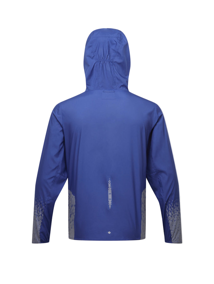 Ronhill Mens Tech Reflect Jacket Outdoor Action Ocean/Reflect- Back