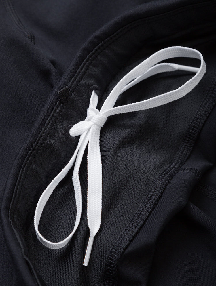 Ronhill Women's Core Capri Outdoor Action All Black- Drawcord