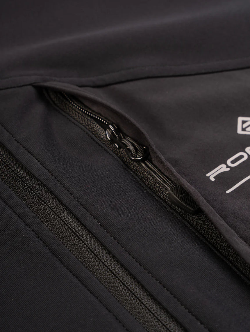 Ronhill Women's Tech GORE-TEX® Windstopper Jacket Outdoor Action All Black- Chest Pocket