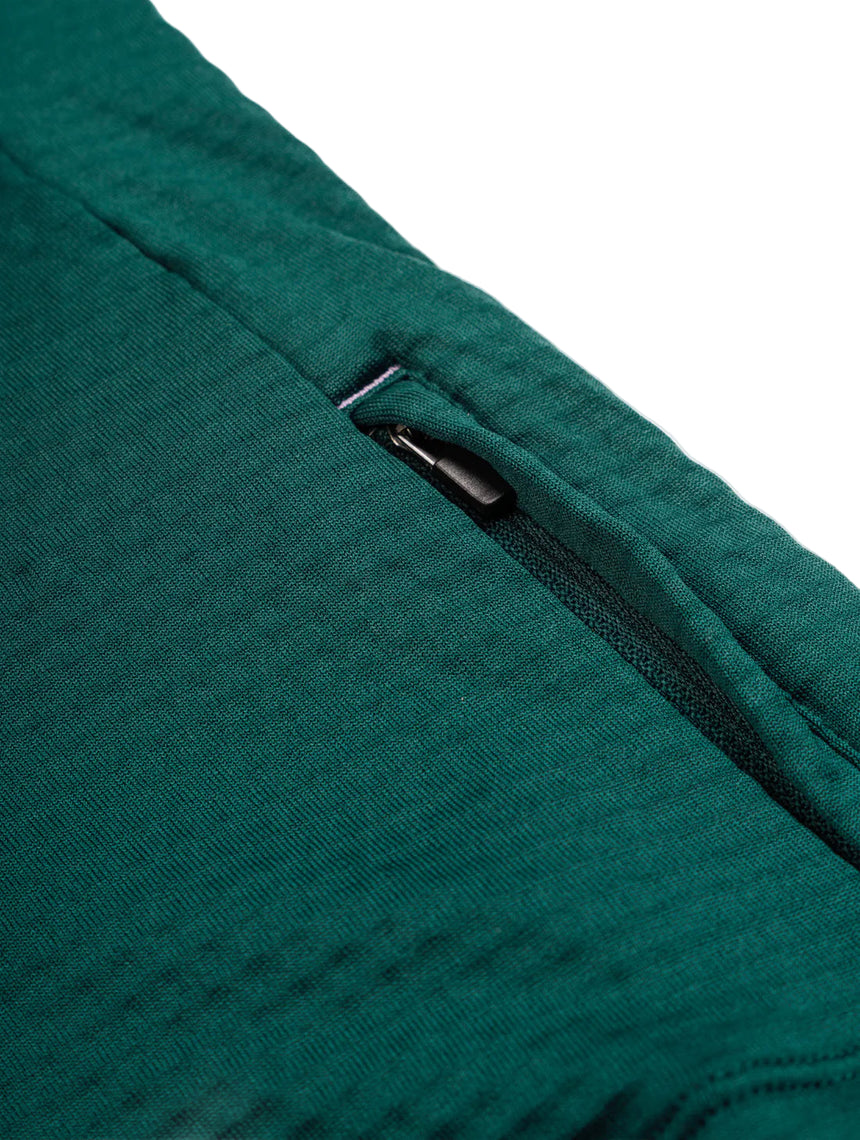 Ronhill Women's Tech Winter 1/2 Zip Outdoor Action Seaweed/Iris- Small secure pocket