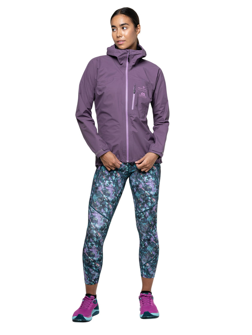 Ronhill Women's Tech Gore-Tex Mercurial Jacket 2 Outdoor Action Dark Iris- Front Fit