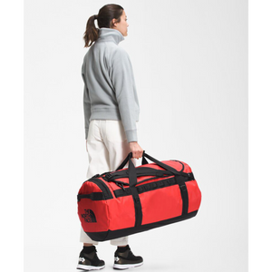 The North Face Base Camp Duffel - Large red back model