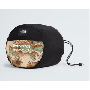 The North Face hammock packed