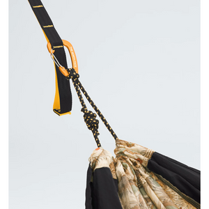 The North Face hammock camo straps and carabiner