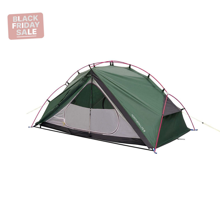 Terra Nova Northern Lite 2 Tent Outdoor Action- Closed Door