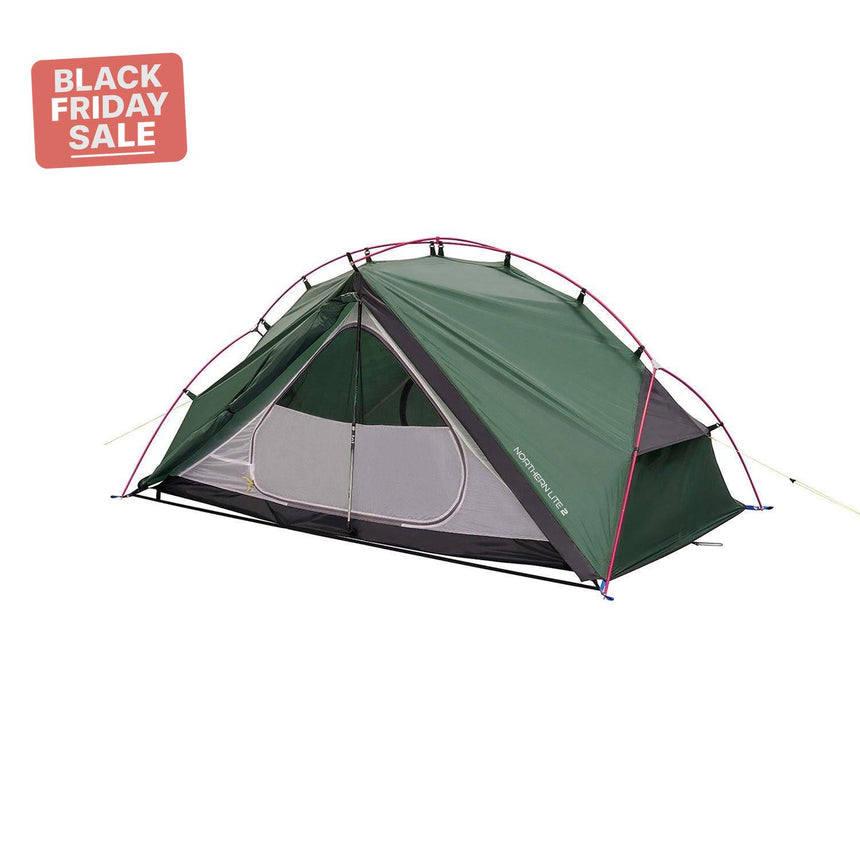 Terra Nova Northern Lite 2 Tent Outdoor Action- Closed Door