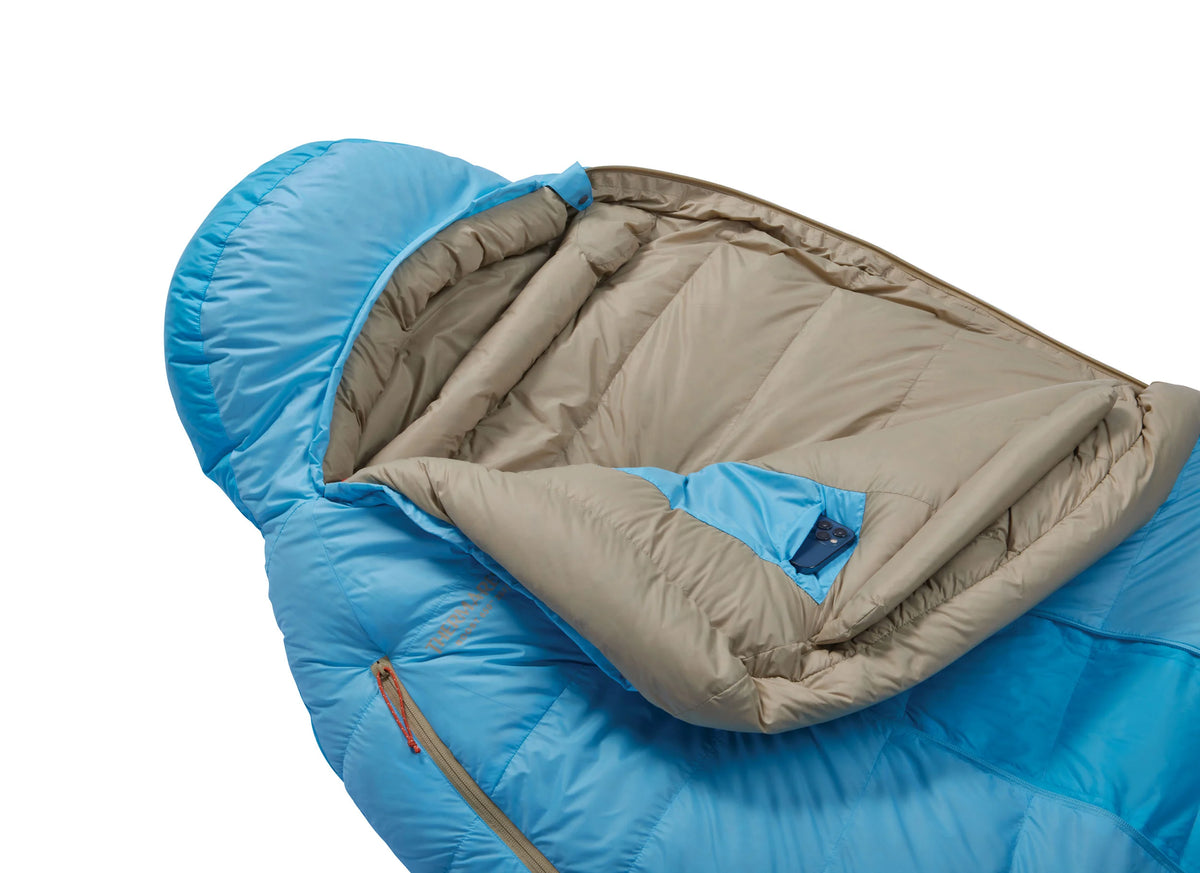 Thermarest Boost 650 20F/-6C Sleeping Bag Outdoor Action Regular- Full-length Entry Zipper