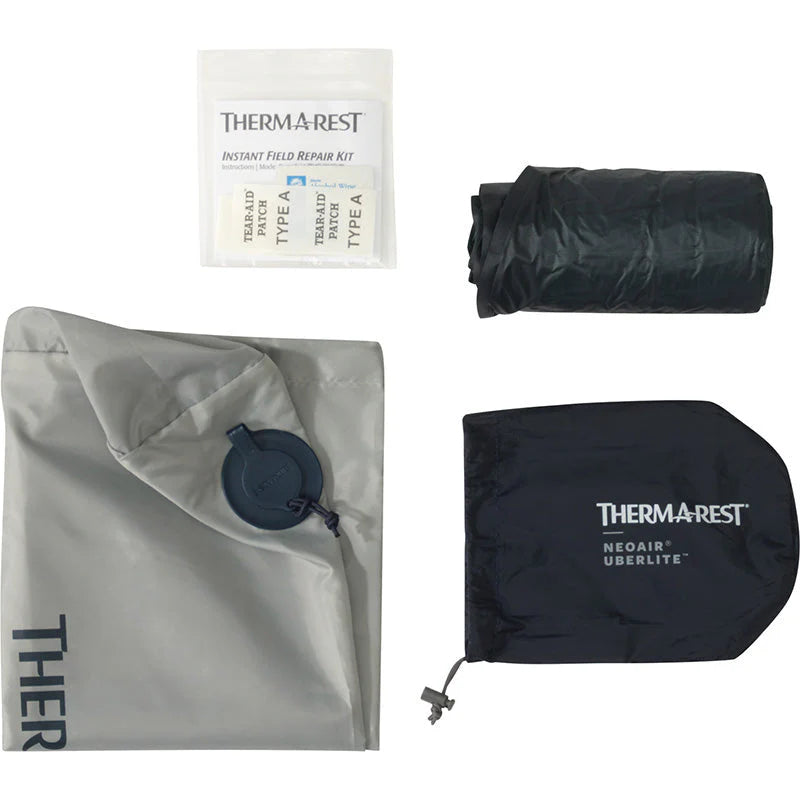Thermarest NeoAir UberLight Mat- Small Outdoor Action- Contents