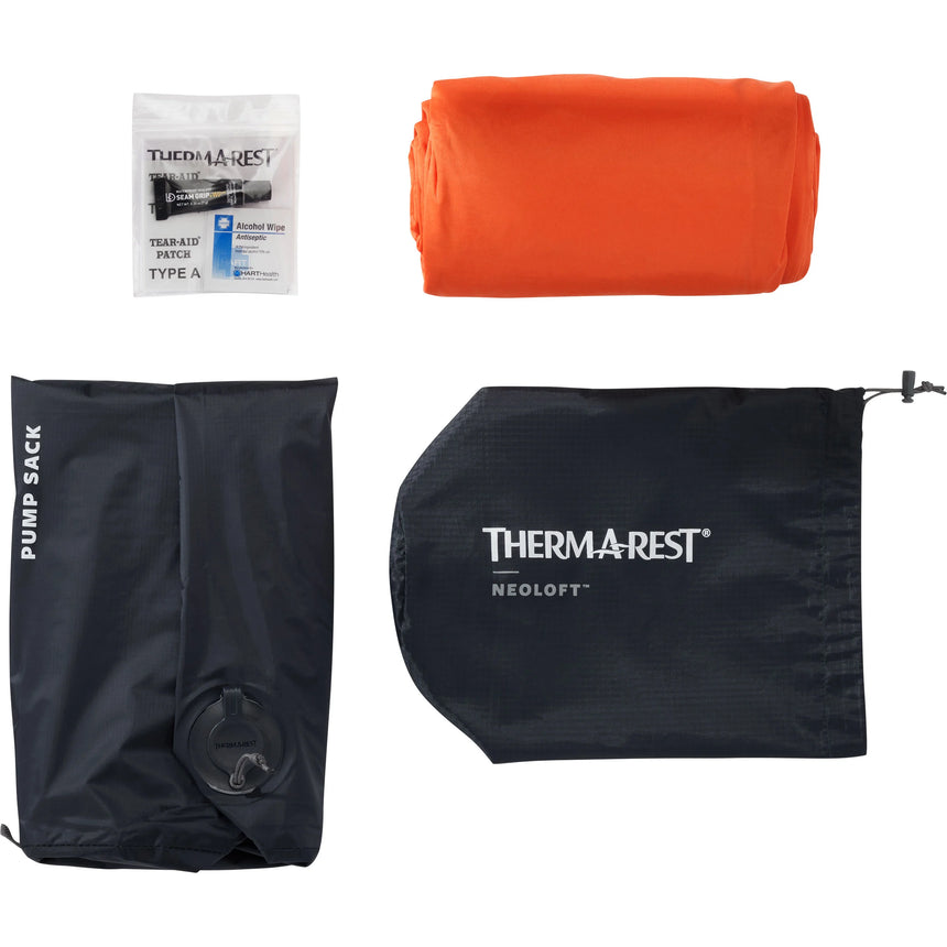 Thermarest NeoLoft™ Sleeping Pad Outdoor Action Regular Wide- Contents