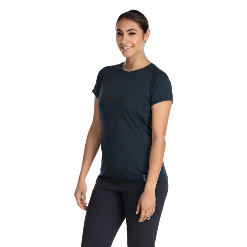 RABRab Women's Syncrino Base TeeOutdoor Action