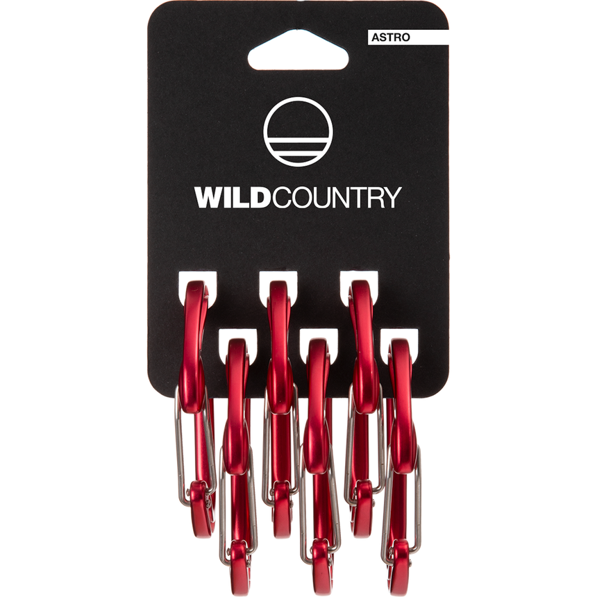 Wild Country Climbing Astro Carabiner 6 Pack