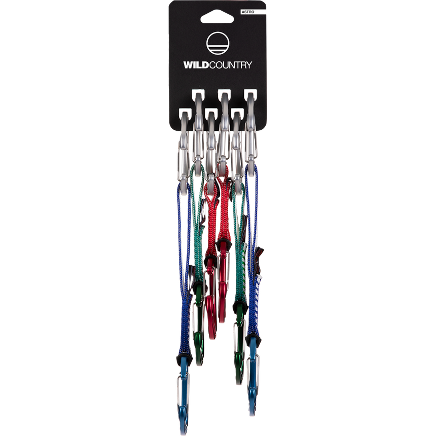 Wild Country Climbing Astro Quickdraw 6 Pack Trad Outdoor Action Uni - Set
