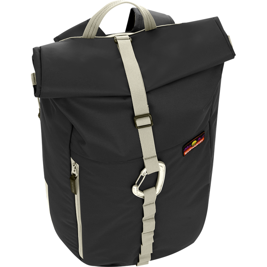 Wild Country Climbing Flow Back Pack - top front angle view onyx
