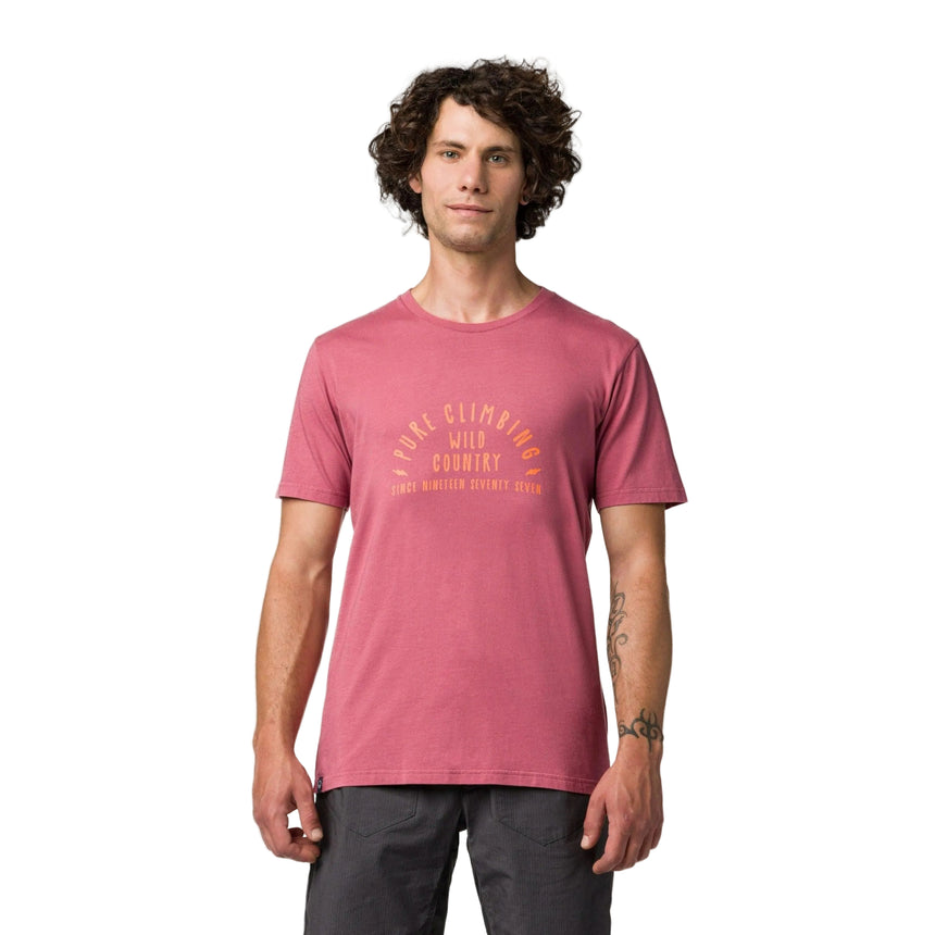 Wild Country Climbing Friend Men's T-Shirt - mallow model front view