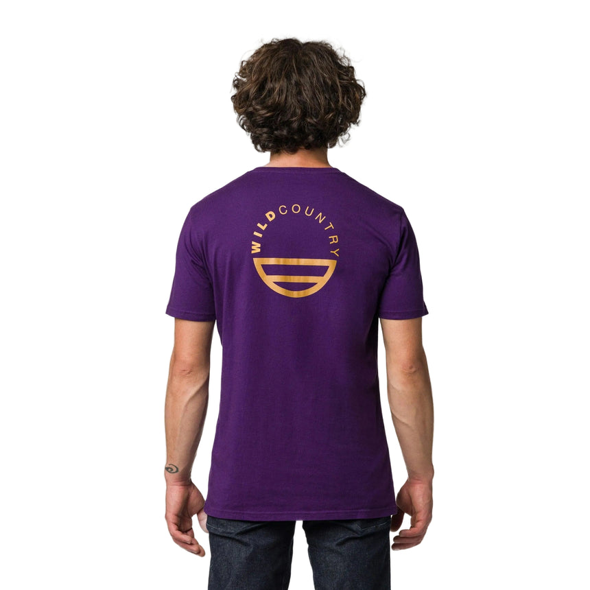 Wild Country Climbing Friend Men's T-Shirt - parachute model back view