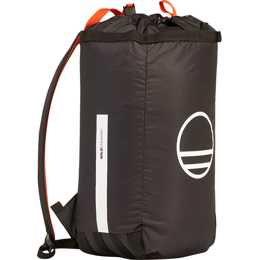 Wild Country Climbing Mosquito Backpack Black Front Angle View