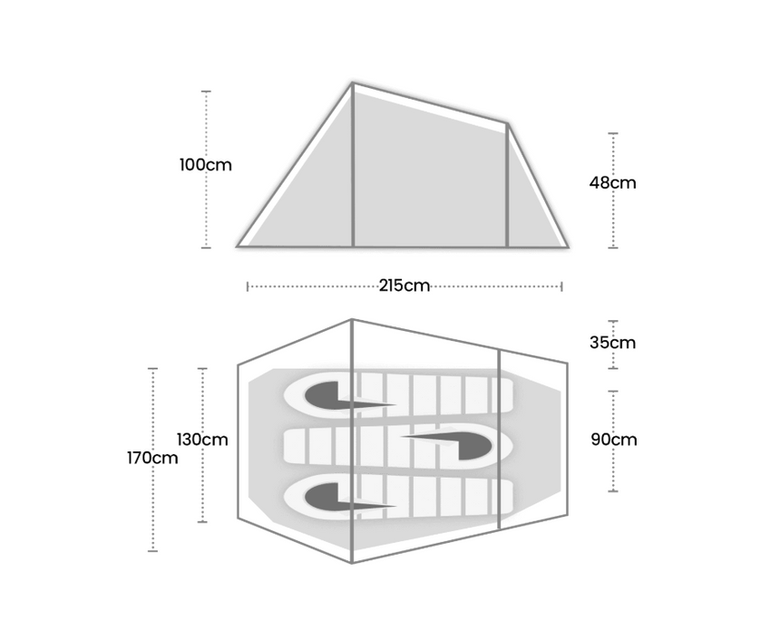 Wild Country Coshee 3 Tent Outdoor Action