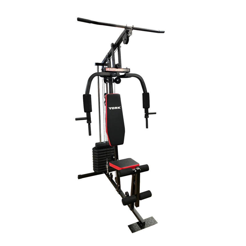 Multigym exercise machine with York branding on a white background