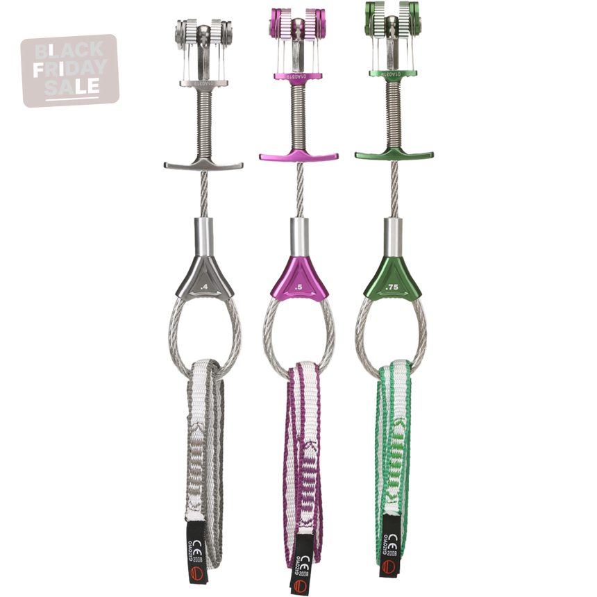 Wild Country Climbing Zero Friend Set 0,4 - 0,75 Outdoor Action Assorted Colour - Set