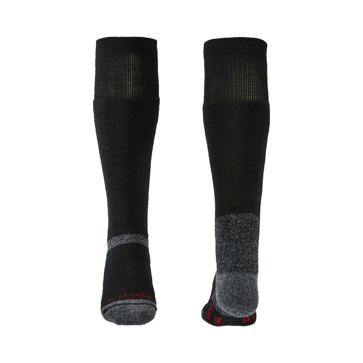 Bridgedale Explorer Heavyweight Merino Performance Knee Socks in Black, alternate view 1