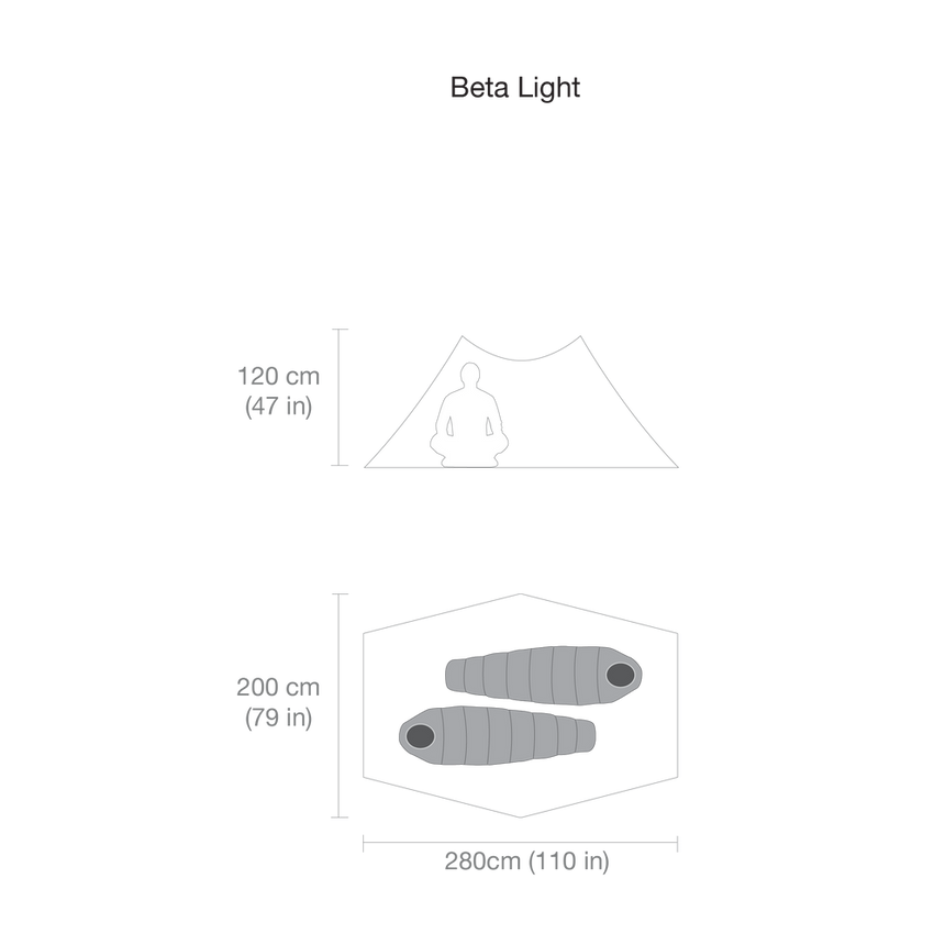 Black DiamondBlack Diamond Beta Light 2P TentOutdoor Action