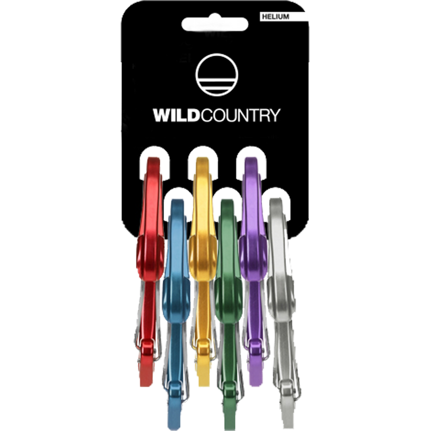 Wild Country ClimbingWild Country Climbing Helium 3.0 Rack 6 Pack CarabinerOutdoor Action