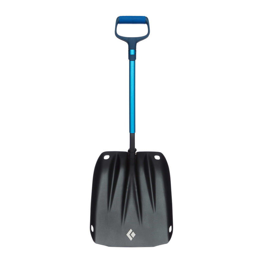 Black Diamond Evac 7 Shovel Outdoor Action Ultra Blue- Back