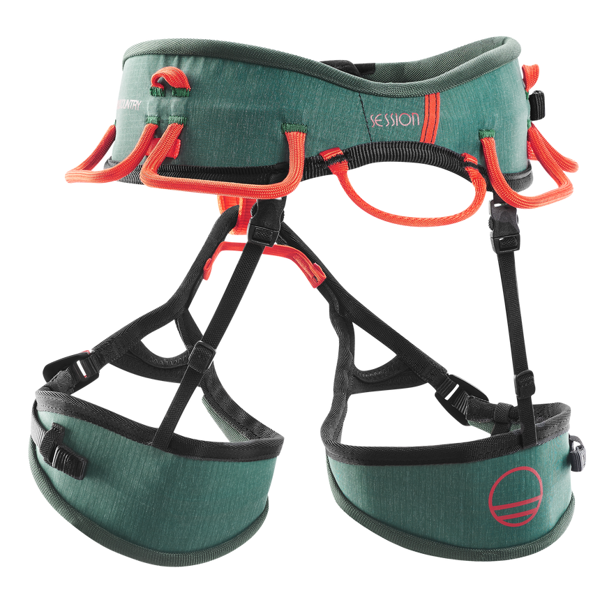 Wild Country Climbing Session Men's Harness Outdoor Action Alloro/Orange - Back