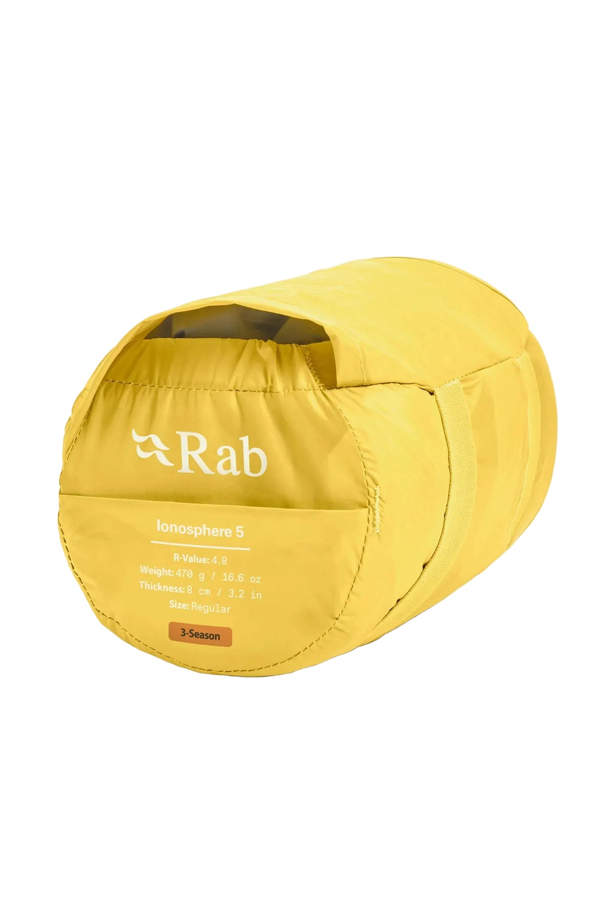 Rab Ionosphere 5 Sleep Mat in Dark Pollen - packed