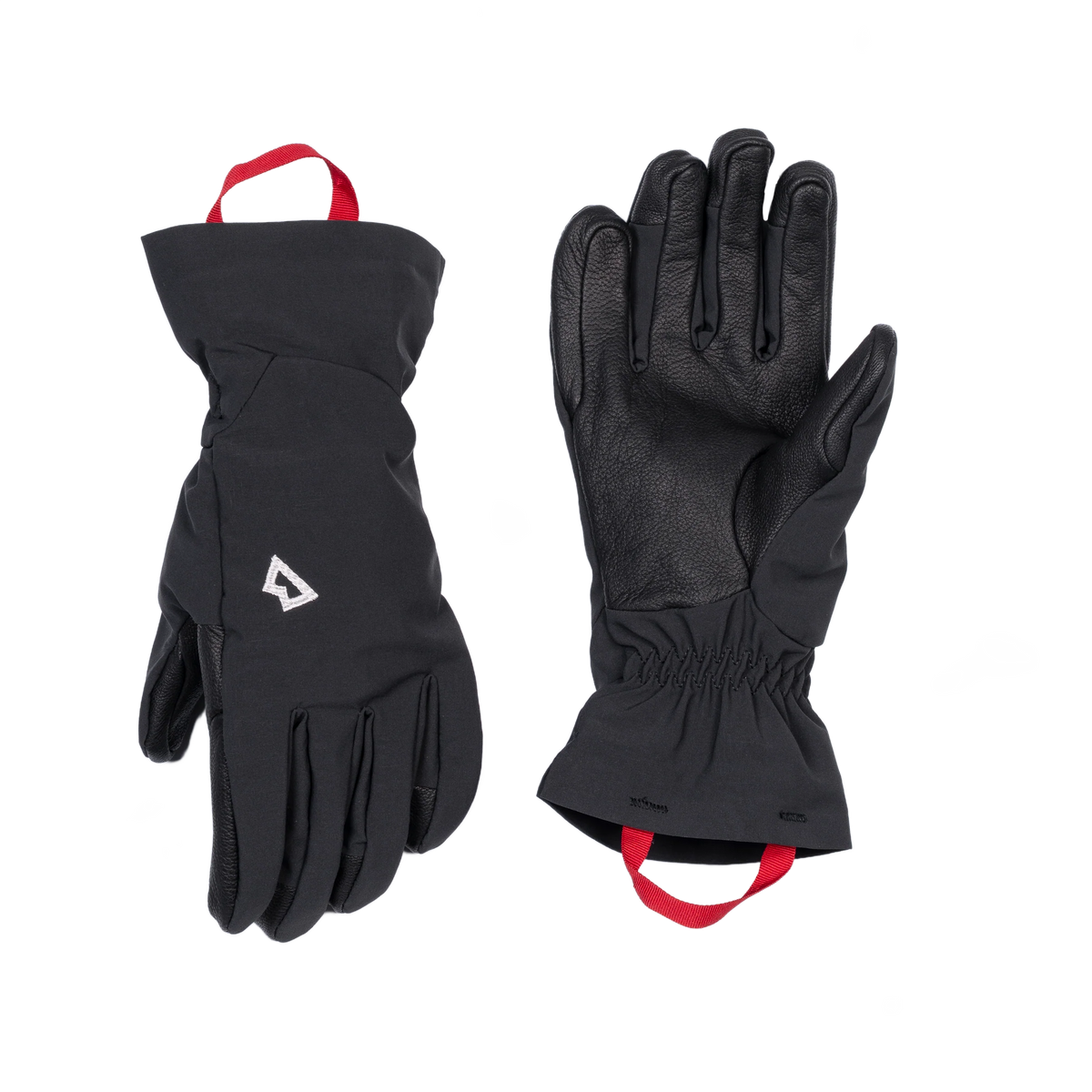 Adjustable wrist closure detail on Mountain Equipment G2 Alpine Women's Glove in Black/Black