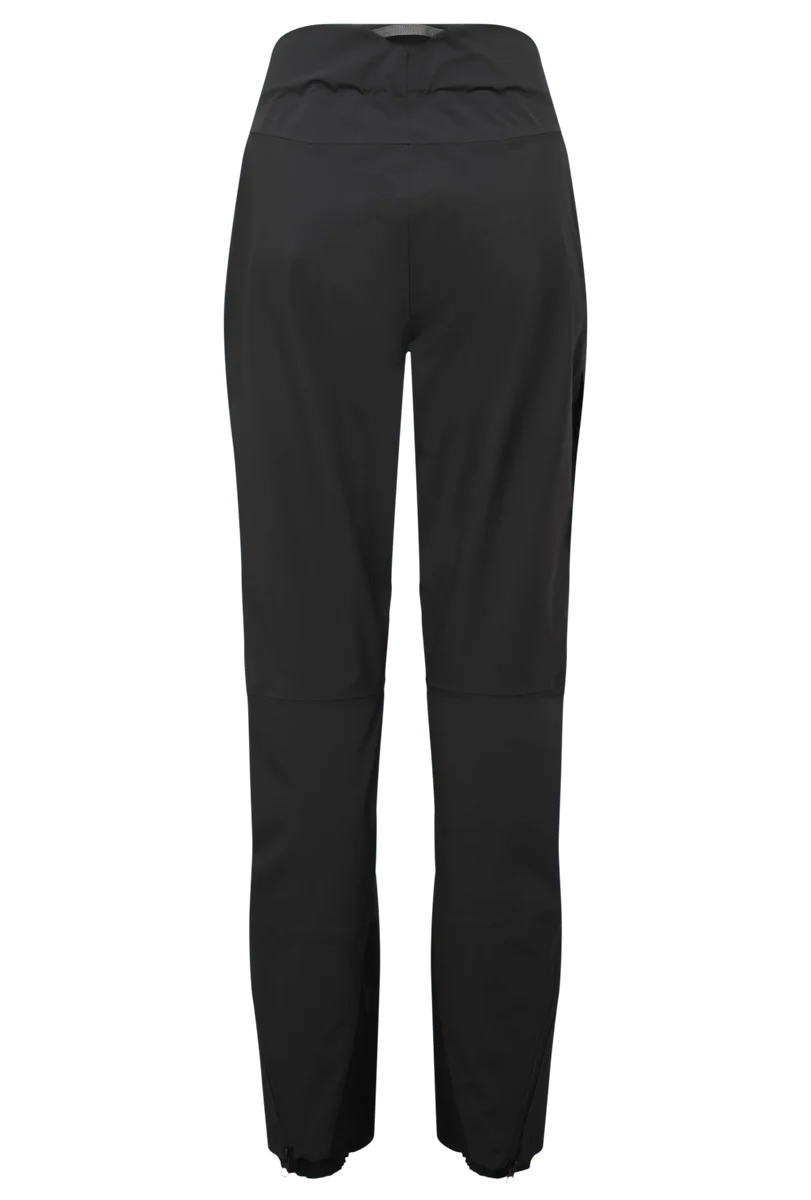 Mountain Equipment G2 Mountain Women's Pant in Black - back view showing removable braces