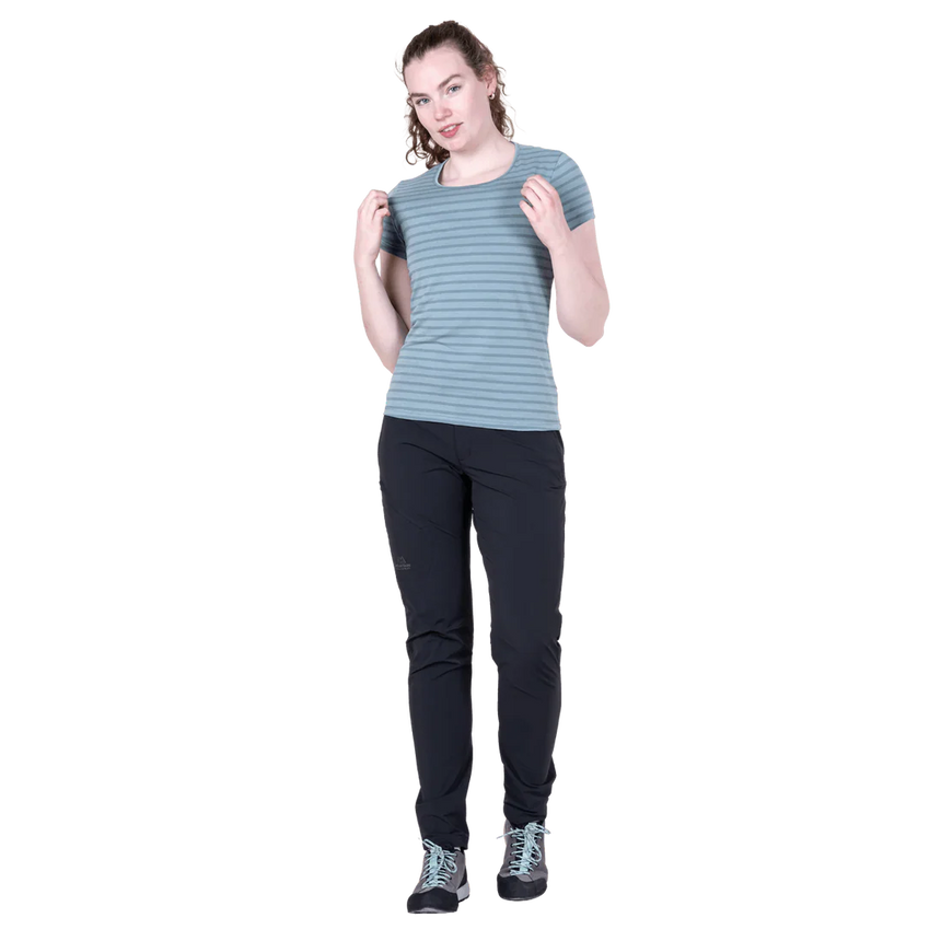 Mountain EquipmentMountain Equipment Groundup Stripe Women's TeeOutdoor Action