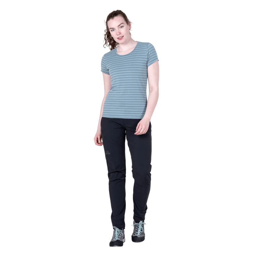 Mountain EquipmentMountain Equipment Groundup Stripe Women's TeeOutdoor Action