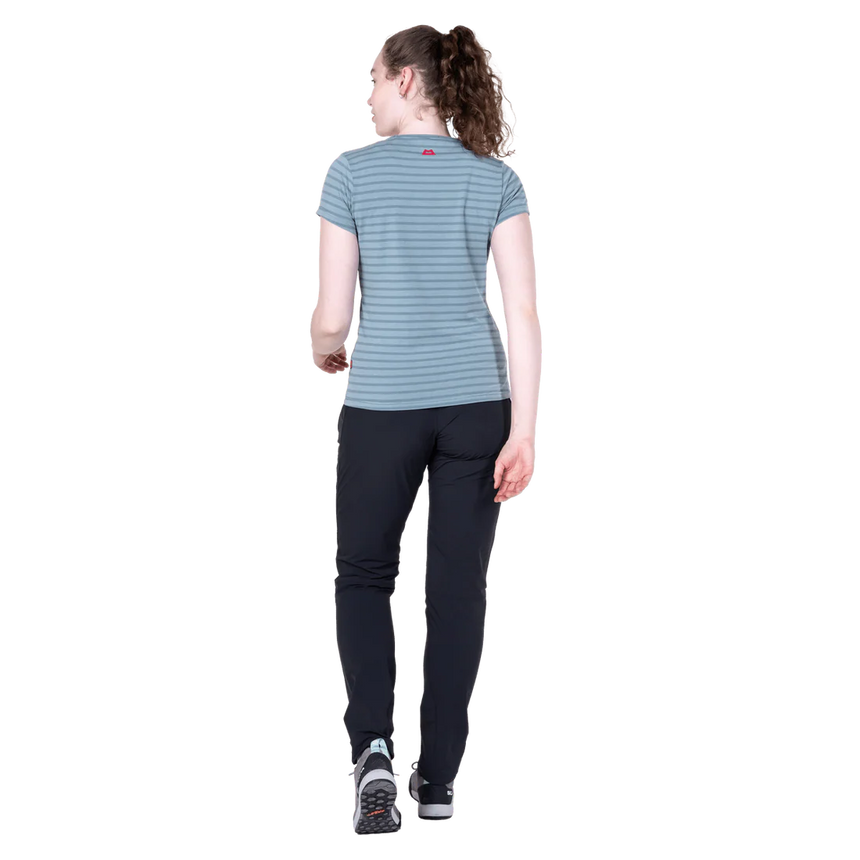Mountain EquipmentMountain Equipment Groundup Stripe Women's TeeOutdoor Action