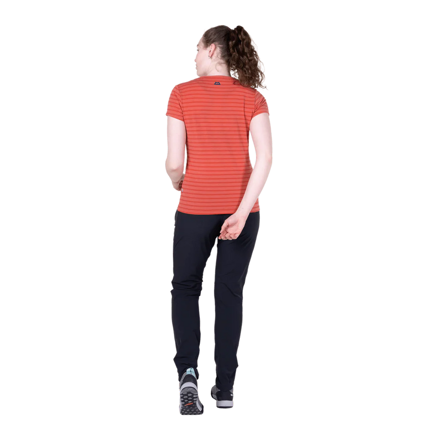 Mountain EquipmentMountain Equipment Groundup Stripe Women's TeeOutdoor Action