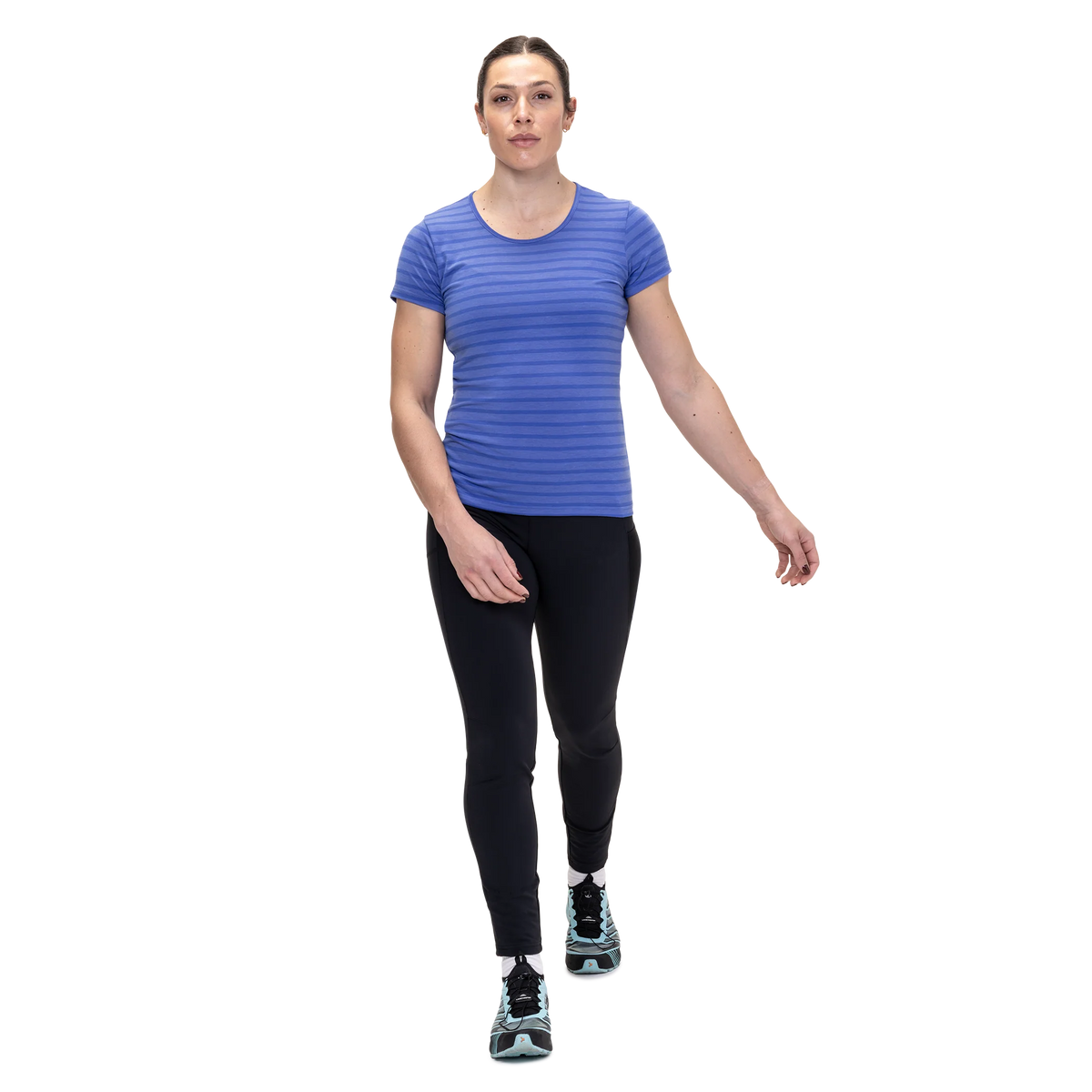 Mountain EquipmentMountain Equipment Groundup Stripe Women's TeeOutdoor Action