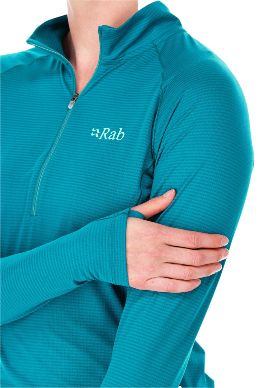 RABRab Women's Sonic LS ZipOutdoor Action