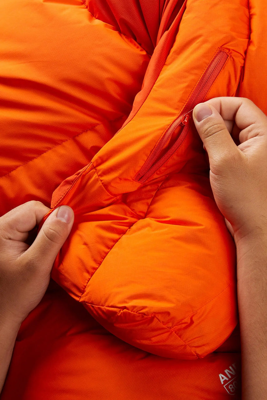 RABRab Andes Infinium 1000 Down Sleeping Bag (-28C)Outdoor Action